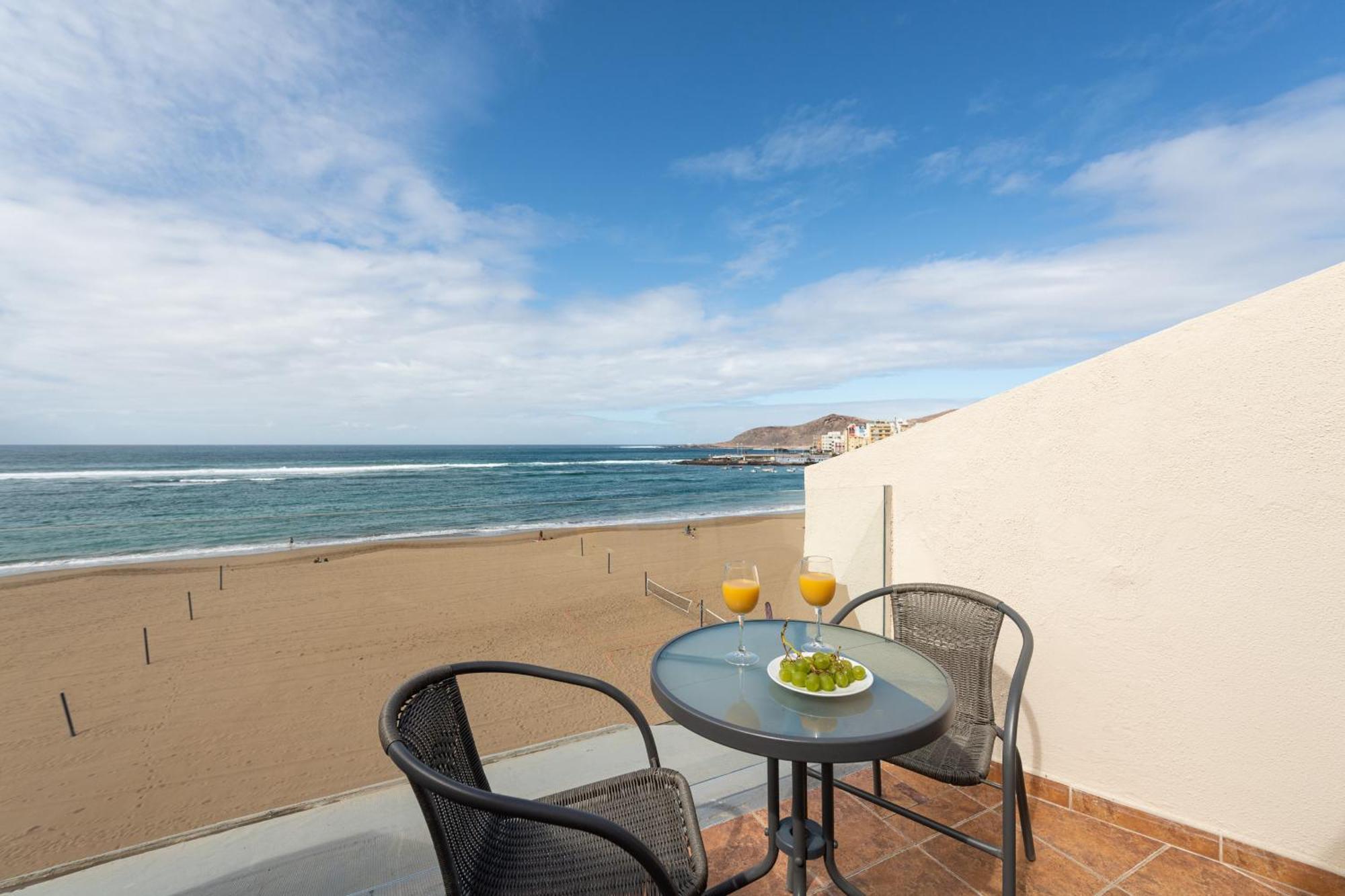 Beachfront Home Las Canteras - Sea Views Terrace Лас-Пальмас-де-Гран-Канарія Екстер'єр фото