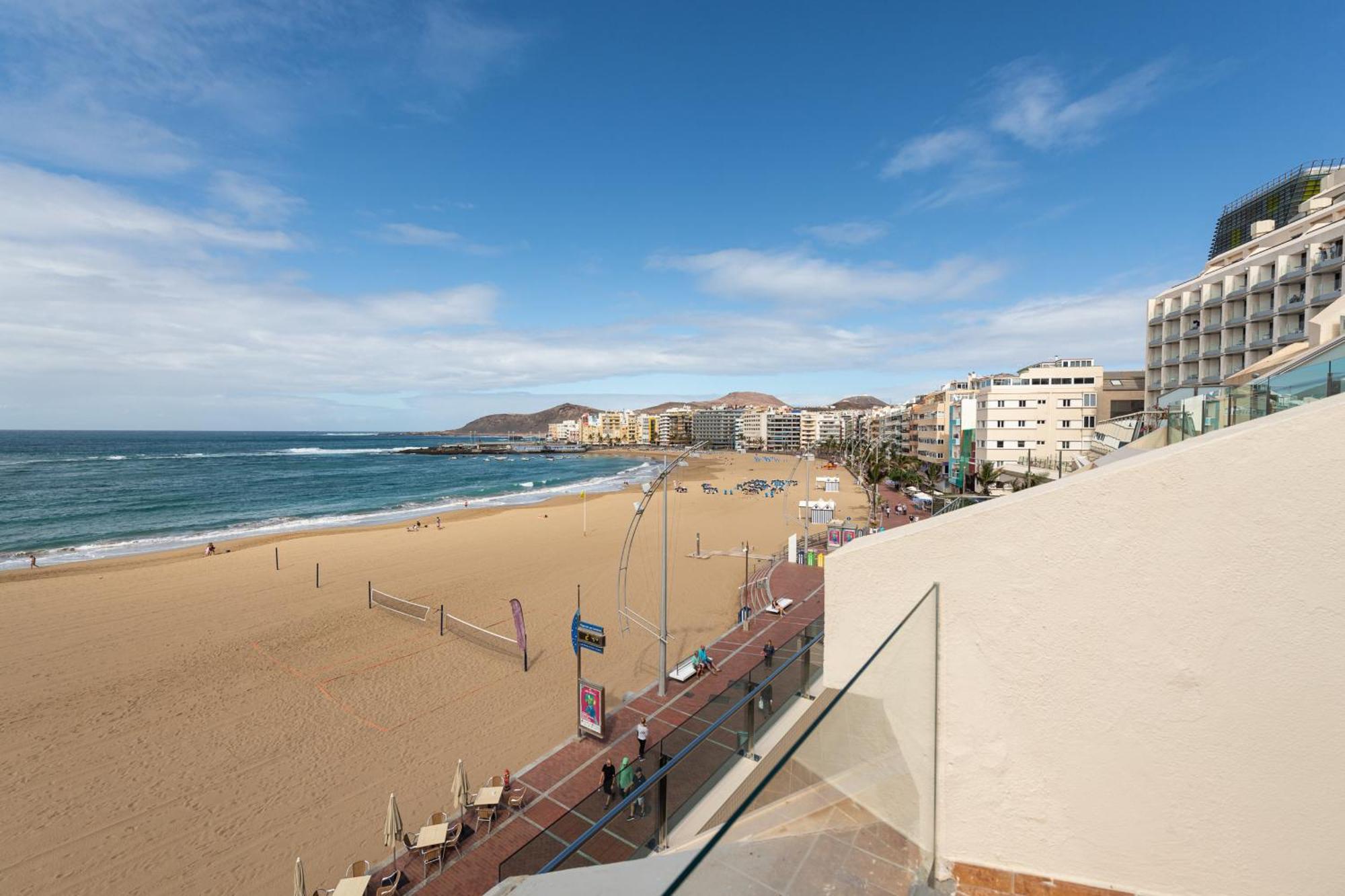 Beachfront Home Las Canteras - Sea Views Terrace Лас-Пальмас-де-Гран-Канарія Екстер'єр фото