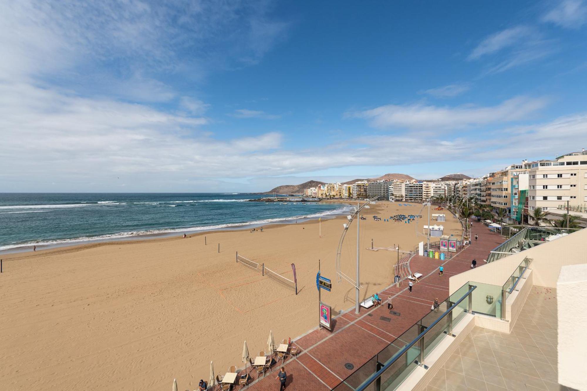 Beachfront Home Las Canteras - Sea Views Terrace Лас-Пальмас-де-Гран-Канарія Екстер'єр фото