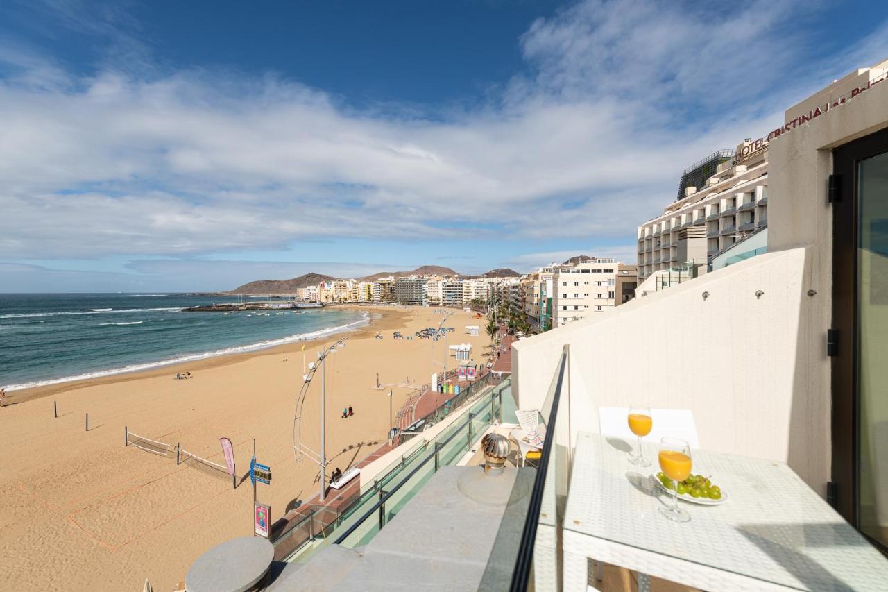 Beachfront Home Las Canteras - Sea Views Terrace Лас-Пальмас-де-Гран-Канарія Екстер'єр фото