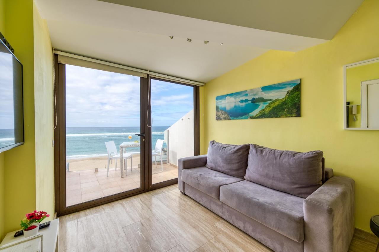 Beachfront Home Las Canteras - Sea Views Terrace Лас-Пальмас-де-Гран-Канарія Екстер'єр фото